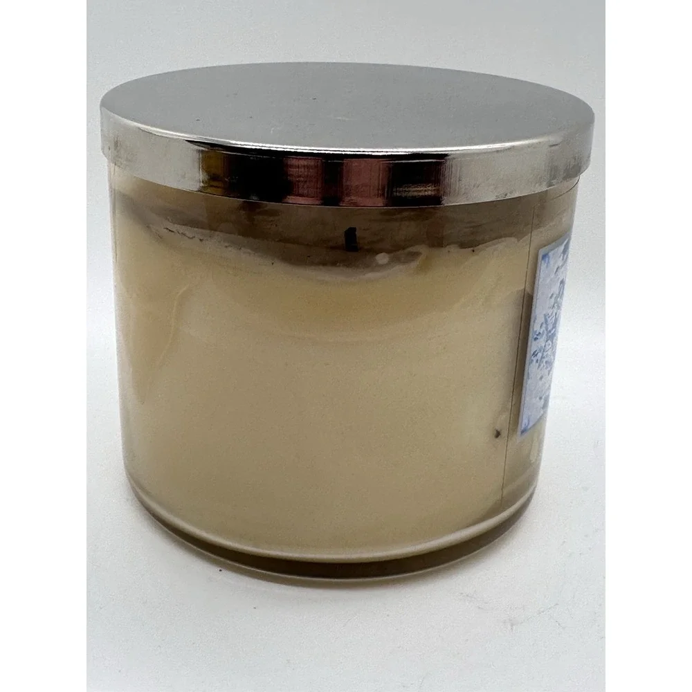 Bath & Body Works Slatkin & Co. WINTER 3-wick Scented Candle 14.5 oz RARE‎